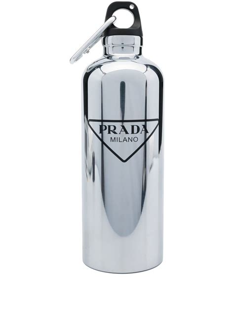 stainless steel water bottle prada|farfetch prada water bottle.